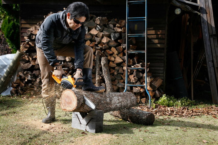 楽天市場】京セラ RYOBI（リョービ）電動チェーンソー（CS-3605 