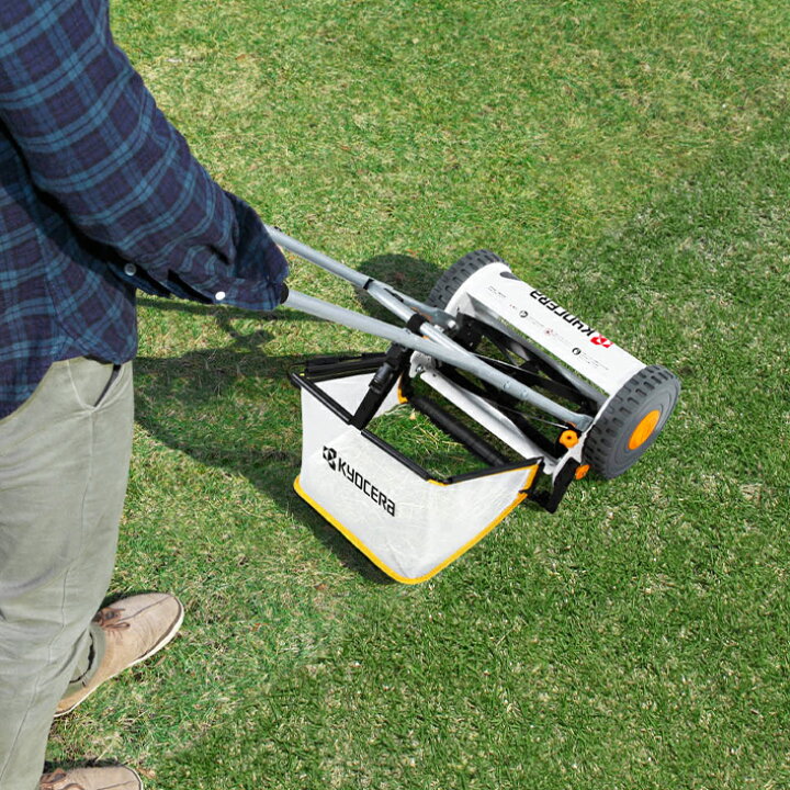 楽天市場】京セラ RYOBI（リョービ）手動式芝刈機 HLM-3000 リール式(5 
