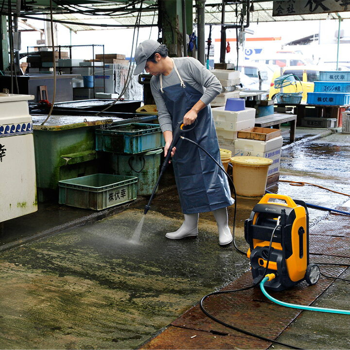 楽天市場】京セラ RYOBI（リョービ）高圧洗浄機 AJP-2100GQ 【送料無料 