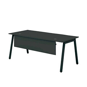 【組立無料】 コクヨ マネージメントテーブル SAIBI-TX サイビティーエックス SD-TMG188VE6AMCB 幅180×奥行80cm 天板グレインドブラック(木目)/脚ブラック