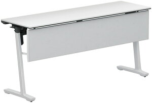 コクヨ 品番KT-PJ1402SAWPAWNN フラップ天板会議テ−ブル カ−ム 樹脂パネル付 棚無 W1500xD450xH720