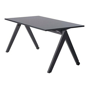 �y�g�������z �R�N�� �~�[�e�B���O�e�[�u�� DAYS OFFICE wood tilt XY-TWT158FW2BMCB ��150×���s80cm �O���C���h�u���b�N