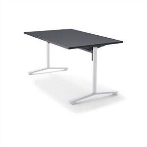 �y�g�������z �R�N�� �~�[�e�B���O�e�[�u�� DAYS OFFICE flip top XY-TFT158FSAAMCB ��150×���s80cm �V�O���C���h�u���b�N/�r�z���C�g