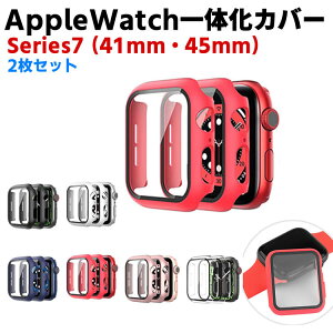 Apple Watch7 series7 AbvEHb` P[X KXtB ̌^ 41mm/45mmTCYI tSʕیJo[AbvEHb`Jo[ P[X Jo[ یP[X ϏՌ EȒP  AppleEH