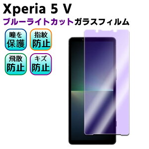 Xperia 5 V SO-53D SOG12 u[CgJbg KX tیtB KXtB ώw  \ʍdx 9H ƊEŔ0.3mm̃KX̗p 2.5D EhGbWH