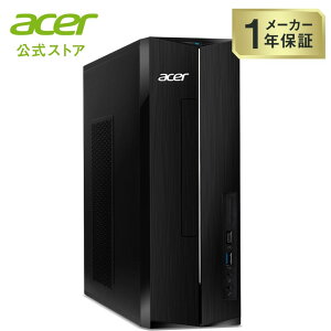 Acer �f�X�N�g�b�vPC Aspire XC Windows 11 Home AMD Ryzen 3 5400U 16GB�������[ 512GB SSD Office 365 USB-C HDMI Wi-Fi 6E Bluetooth 5.3 �R���p�N�g�{�f�B 9L �u���b�N XC-1725-H36Y/F