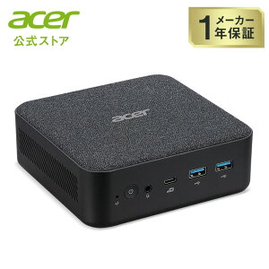 Acer �f�X�N�g�b�v �~�jPC Revo Box Windows 11 Home 8GB�������[ 256GB SSD AMD Ryzen 3 5400U USB-C �g���v�����j�^�[�Ή� �ő�4K AMD Radeon�O���t�B�b�N�X �u���b�N RB102-F38U/A