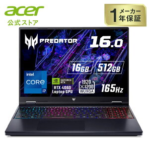 Acer Q[~O m[gp\R Predator Helios Neo 16 Windows 11 Home 14 Intel Core i7 RTX 4060 Laptop GPU 16GB[ 16F10 WUXGA IPS 165Hz 3ms pl Wi-Fi 6EΉ 5AeroBlade 3Dt@eNmW[