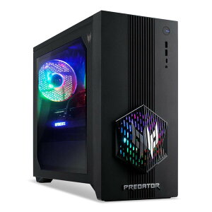 Acer �Q�[�~���O�f�X�N�g�b�v Predator Orion 3000 Windows 11 Home �C���e�� Core Ultra 5 225F RTX 5060 16GB�������[ 1TB SSD RGB���C�e�B���O 120mm��p�t�@�� 2�� �K���X�T�C�h�p�l�� WiFi 7 Bluetooth 5.4 PO3-665-F56Z56