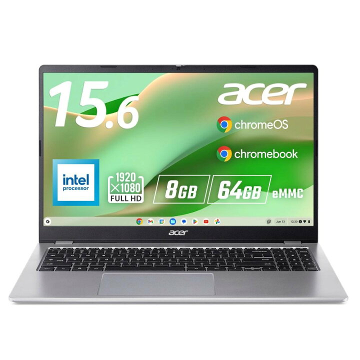 楽天市場】Acer Chromebook 315 クロームブック N50 8GBメモリー 64GB 