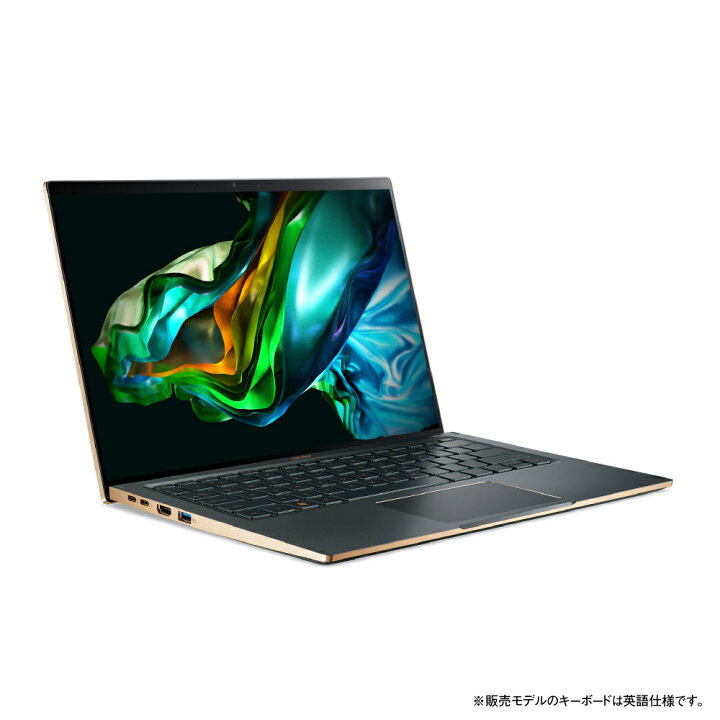 楽天市場】Acer ノートパソコン Swift SF14-71T-F76Y/G 英語キーボード 
