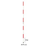 MYZOX マイゾックス マイポール 2m2段 MYPL-22 伸縮式ア ルミ製ポール 【アルミポール 箱尺 標尺 現場写…