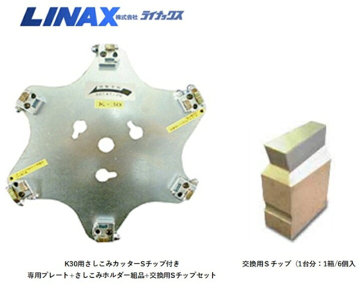 楽天市場】ライナックス 床研削機 K-30シリーズ用カッター専用プレート 