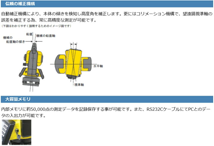 楽天市場】[ 校正証明書付] 新品 STS トータルステーション TSS-200S 