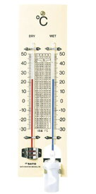 佐藤計量器 skSATO 乾湿計 一般用 -30〜50℃