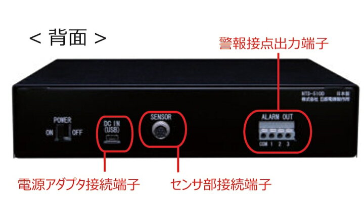楽天市場】発雷検知警報器 NTD-510 日辰電機製作所 THUNDER DETECTOR 