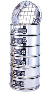 三洋試験機工業 土質試験用篩 LG-701Bステンレス製5種セット 粗粒土 φ200x60H フルイ※【代引き不可】※メーカー直送商品のため代引決済はご利用できません。