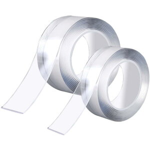 両面テープ 強力 強力粘着ゲルテープ 魔法テープ ナノテープ 貼って剥がせる両面テープ 超強力両面テープ