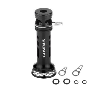 ゴメクサス R4-P リールスタンド 48mm スピニングリール 保護用 ダイワ (Daiwa) シマノ (Shimano) 適用 エメラルダス アルテグラ イグジスト ステラ エギ掛け ウエイト付き バランサー ランガン釣り