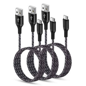 USB Type C P[u y1.8m 3{*3Fz 3A}[d QC3.0Ή ^Cvc[dP[u ϋv iC iPhone 15[dp USB A to USB C P[u ^Cvc [dP[u iPhone15V[YAXperi