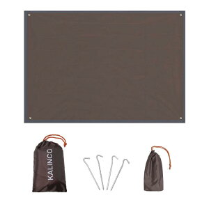 KALINCO eg OhV[g ^[v ܂ yOt y h [obOt W[V[g oR/BBQ/ނ/Lvp RpNg֗ 150×210cm/180×210cm