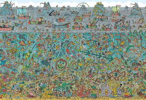 ro[(BEVERLY)y{z 1000s[XWO\[pY EH[[ Where's Wally? [C̃_Co[ }CNs[X (26×38cm) M81-731