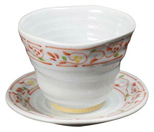 t[Jbv  : Lc џ ՂqM(t[Jbv\[T[ 300cc) Japanese Cup and Saucer Porcelain/Size(cm) Cup, 10.5x8, Plate 13x1.5/No: