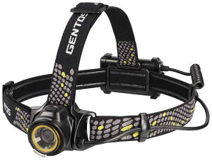 GENTOS(�W�F���g�X) LED �w�b�h���C�g �y���邳360���[����/���p�_��7.5����/�㕔�F�����z �P3�`�d�r3�{�܂��͐�p�[�d�r(�ʔ���)�g�p �����O�����_�[ LR-F433HD