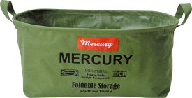 マーキュリー 小物入れ キャンバスオーバルバケツ カーキ S MECAOBSK [正規品]