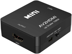 ZOYUBS RCA to HDMIϊRo[^[ AV hdmi Ro[^[ AV to HDMIϊRo[^[ AV to HDMI ϊ R|WbgHDMIɕϊA_v^ AV to HDMI ϊ RCA/AVP[uHDMI