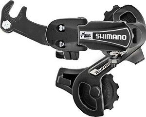 シマノ(SHIMANO) リアディレイラー RD-TY21 B ブラック 6S GS 逆爪 ARDTY21BGSBL