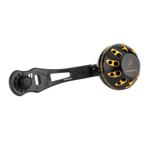 ゴメクサス FL75 リールハンドル ダイワ (Daiwa) シマノ (Shimano) ベイトリール対応 シングルハンドル 両軸リール ハンドル交換 75mm ハンドルノブ付き タイラバ ライトジギング パワーゲーム釣り