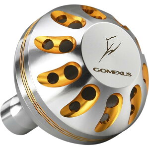 ゴメクサス 35 38 41mm リールハンドルノブ シマノ(SHIMANO) Type A&ダイワ(DAIWA)Type S 用 レガリス ツインパワー ストラディック セドナ 22サハラ アルミ製 パワーハンドルノブ 交換 ジギング 青物