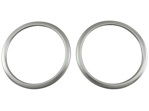 BRIGHTZ キャラバン(バン) E26 ステンレスドアスピーカーリング 2PC サテンシルバー 【 SPEAKER−127 】 E 26