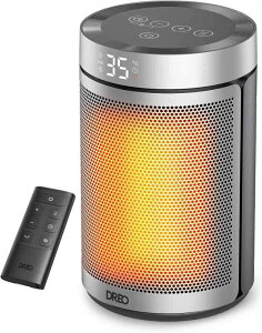 DREO �Z���~�b�N�q�[�^�[ �y���^�g�[�E2025�~�V�^�z �d�C�t�@���X�q�[�^�[ �y�� ECO�P�����[�h �ߓd40% 1200W~10��/1000W/800W �ȃG�l �]�|�I�t �ߔM�ی� 12H�^�C�}�[ �E�ߏ� ���� �茳 �I�t�B�X �f�X