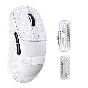 ATTACK SHARK V5 �Q�[�~���O�}�E�X 8000kHz �y�ʉ�55g PAW3950MAX�Z���T�[