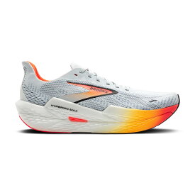 ブルックス ランニングシューズ BROOKS ランニングシューズ BROOKS ブルックス HyperionMax2 マックスM-4343 BRM4343 ホワイト/オレンジ メンズシューズ スニーカー
