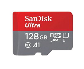 SANDISK (サンディスク) 128GB ULTRA MICROSDXC UHS-I メモリーカード - 最大140MB/秒 C10 U1 フルHD A1 MICRO SD カード - SDSQUAB-128G-GN6MN