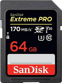 SANDISK 64GB EXTREME PRO UHS-I SDXC 170MB/S SDSDXXY-064G サンディスク 海外パッケージ品