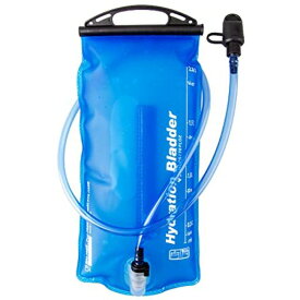 [TRIWONDER] ハイドレーション 給水袋 水分補給 給水リザーバー ウォーターキャリー 防災 ハイキング 登山 ランニング サイクリング 1.5L 2L 3L (1.5L (TPU) - 青)
