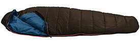 プロモンテ(PUROMONTE) アウトドア キャンプ 寝袋 MFコンパクトシュラフ1300G [適応温度-15度] 長さ210×肩幅80×足幅50CM ダークブラウン×ネイビー MF1300