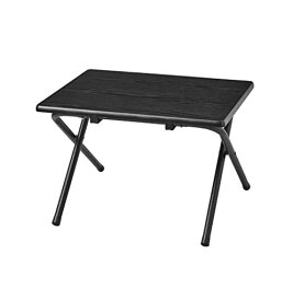 【BLKP】 パール金属 テーブル ミニ 折りたたみ式 サイドテーブル 幅50×奥行44×高さ35CM ロータイプ フォールディングテーブル ブラック BLKP N-7814