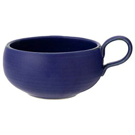 RIKIZO スープカップ ブルー インディゴ 直径15×奥行12×高さ7.2CM 390ML 日本製 R-886519