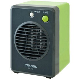 TEKNOS モバイルセラミックヒーター グリーン TS-310