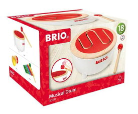 BRIO (ブリオ) ドラム [ 木製 楽器 おもちゃ ] 30181