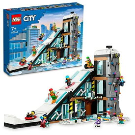 レゴ(LEGO) シティ スノースポーツセンター クリスマスギフト クリスマス 60366 おもちゃ ブロック プレゼント 街づくり 男の子 女の子 7歳 ~