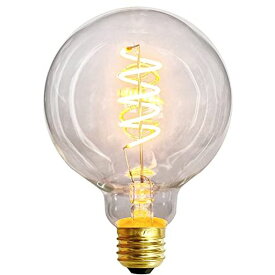 TIANFANエジソン電球LED電球蛍光電球G95 4W E26装飾電球螺旋100V