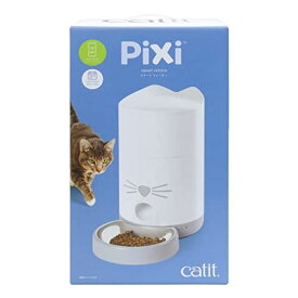 ジェックス CATIT CATIT PIXI スマート フィーダー 猫用スマート自動給餌器 リモートコントロール可能 スケジュール管理 ストッカー スマホ アプリ連動