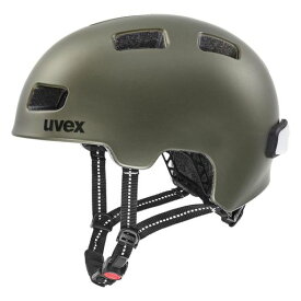 UVEX(ウベックス) 自転車ヘルメット 街乗り 通勤 通学 LEDライト付属 CE認証 ドイツ製 CITY 4