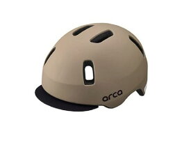 OGK KABUTO(オージーケーカブト) 自転車 ヘルメット ARCA(アルカ) カラー:マットモカブラウン サイズ:頭囲50-54CM SG認証